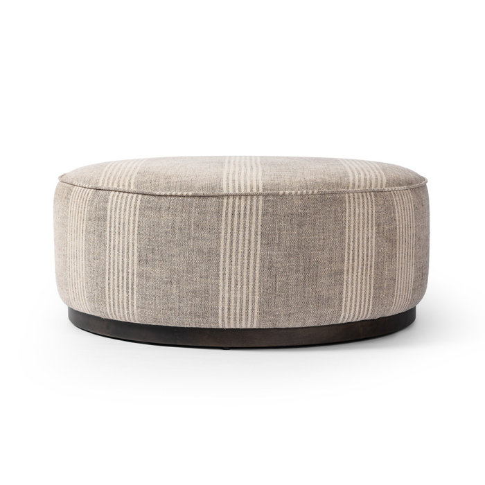 Four Hands Round Ottoman | Perigold
